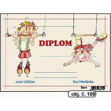 Diplom A5 - Kluk na hrazdě