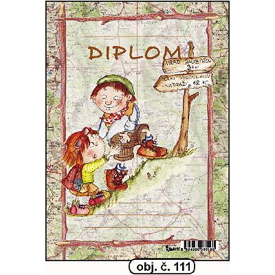 Diplom A5 - Turisti