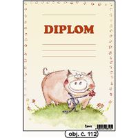 Diplom A5 - Prasátko