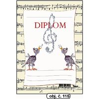 Diplom A5 - Hudební