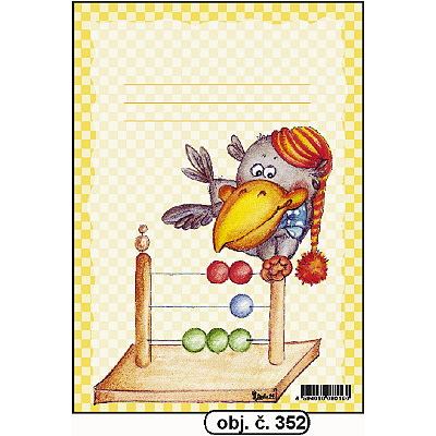 Diplom A5 - Papoušek na počitadle