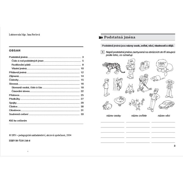 Procvičujeme si vyjmenovaná slova 3. ročník
