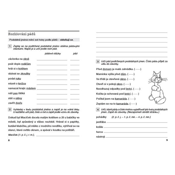 Procvičujeme si slovní druhy 3. ročník