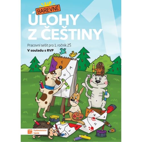 Barevné úlohy z češtiny pro 1. ročník