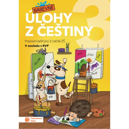 Barevné úlohy z češtiny pro 3. ročník
