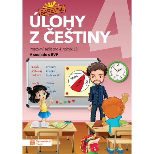 Barevné úlohy z češtiny pro 4. ročník