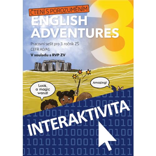 Interaktivní sešit Čtení s porozuměním English adventures 3