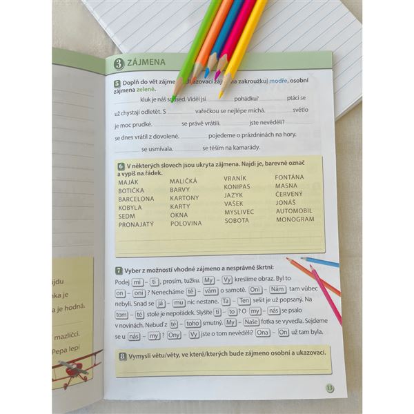 Procvičuji si - slovní druhy