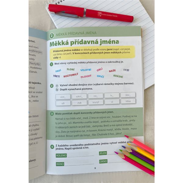Procvičuji si - přídavná jména