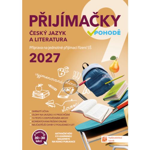 Přijímačky 9 Český jazyk a literatura + E-learning 2027