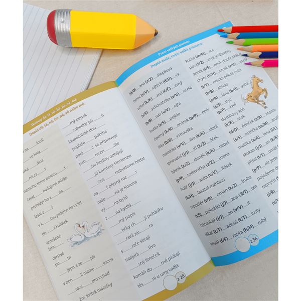 Procvičování pravopisu - ČJ pro 2. ročník