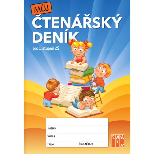 Můj čtenářský deník pro 1. stupeň ZŠ