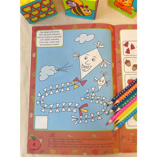 Hravá matematika 1 MŠ - Pracovní sešit pro 4 - 5leté děti