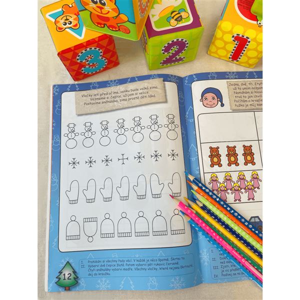 Hravá matematika 2 MŠ - Pracovní sešit pro 5 - 6leté děti
