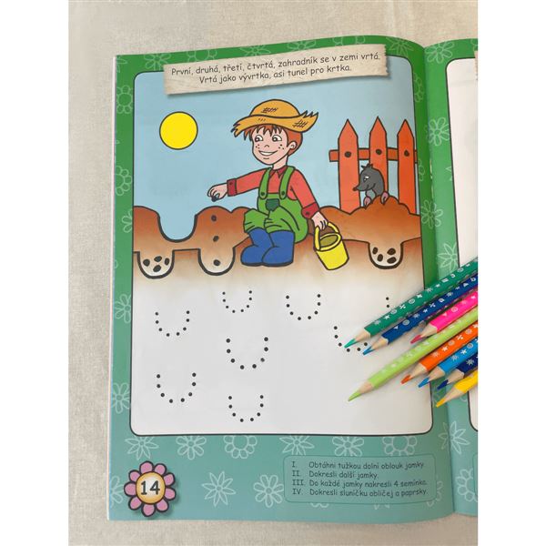 Hravá pastelka 2 MŠ - Pracovní sešit pro 5 - 6leté děti