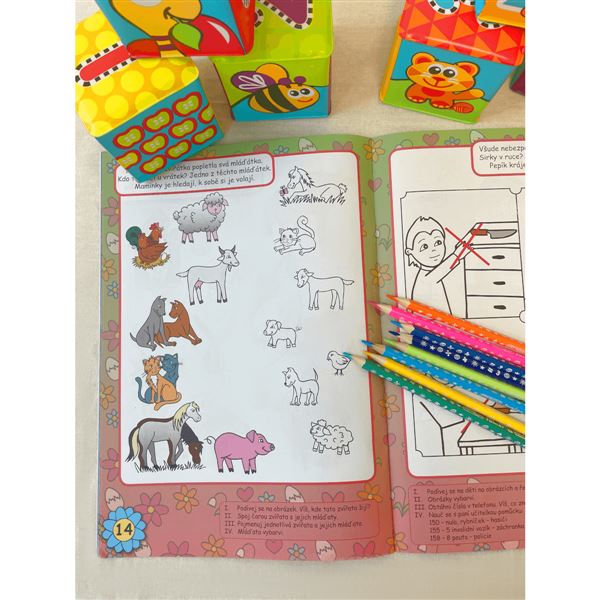 Hravé poznávání 1 MŠ - Pracovní sešit pro 4 - 5leté děti