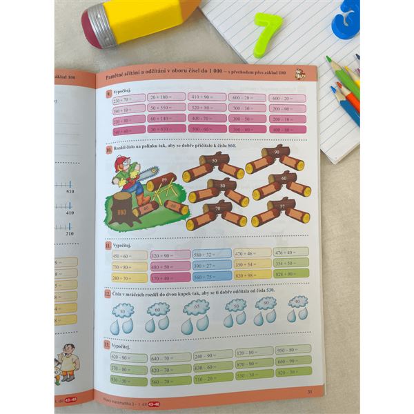 Hravá matematika 3 - Pracovní sešit 1. díl (přepracované vydání) 