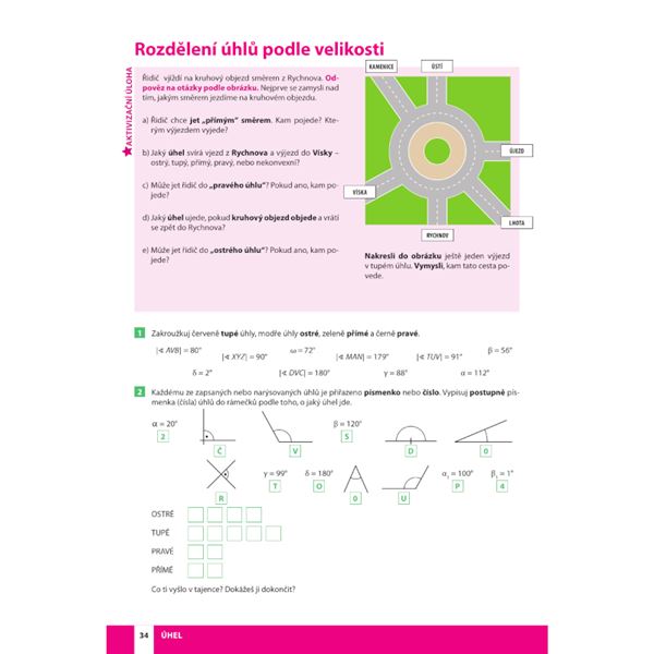 Matematika v pohodě 6 - Pracovní sešit (geometrie)