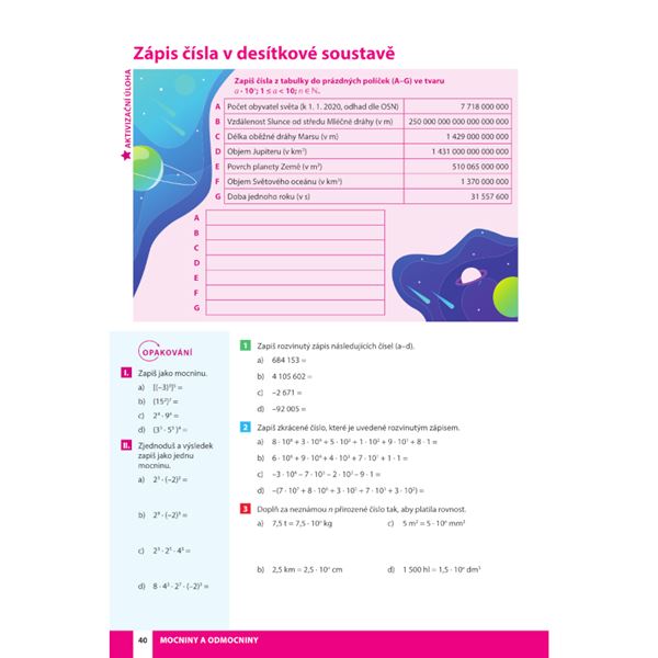 Matematika v pohodě 8 - Pracovní sešit (algebra)