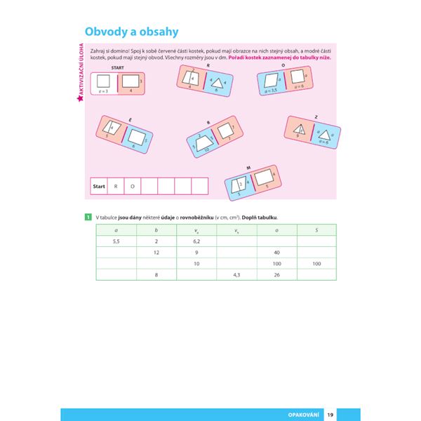 Matematika v pohodě 8 - Pracovní sešit (geometrie)