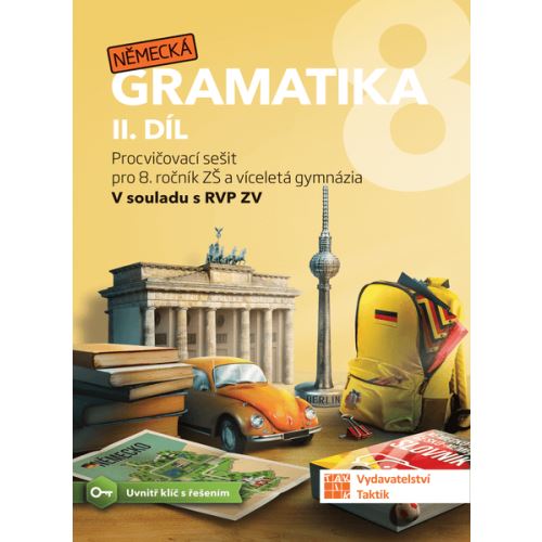 Německá gramatika 8 - Pracovní sešit 2. díl