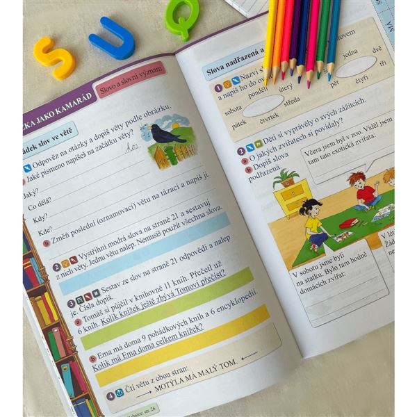 Český jazyk 2 - Pracovní sešit 1. díl - nová edice 