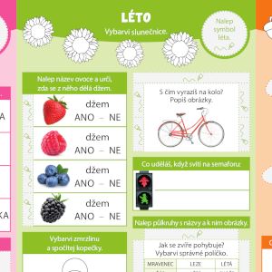 Lapbook - Prvouka: 4 roční období - pro 1. ročník