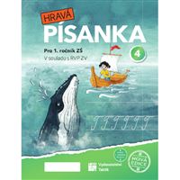 Hravá písanka pro 1. ročník - 4. díl - Verze s menším písmem - Nová edice