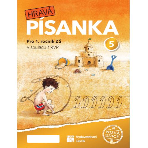 Hravá písanka pro 1. ročník - 5. díl - Verze s menším písmem - Nová edice