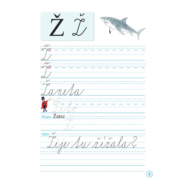 Hravá písanka pro 1. ročník - 5. díl - Verze s menším písmem - Nová edice