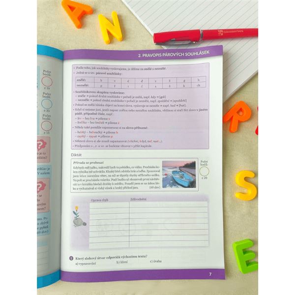 Diktáty, testy a hry pro 6. ročník