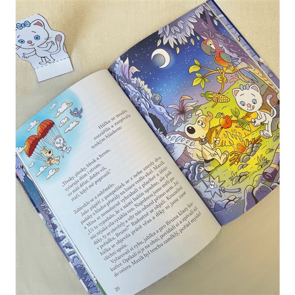 První čtení: Mína a Maxík letí balónem