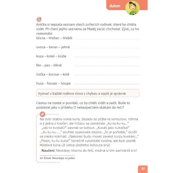 Příběhov - Genetická metoda - 2. díl učebnice