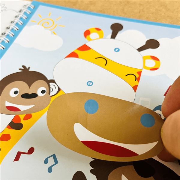 Objevuji čísla s nálepkami