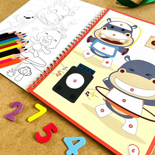 Objevuji čísla s nálepkami