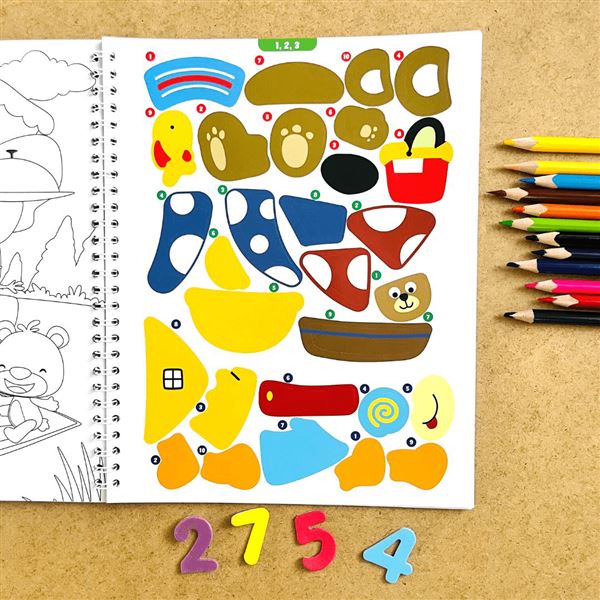 Objevuji čísla s nálepkami