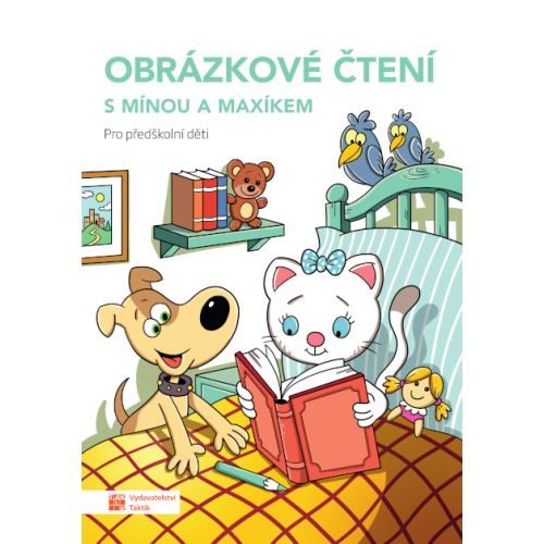 Obrázkové čtení s Mínou a Maxíkem 