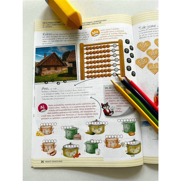 Hravé opakování učiva 3. třídy: Prázdninové putování