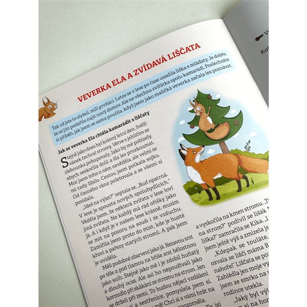 Čtení s porozuměním 1, Veverka Ela a její kouzelný les - Pracovní sešit