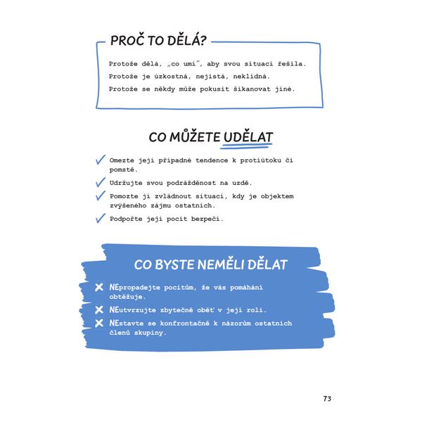 Šikana Co dělat (a co nedělat)