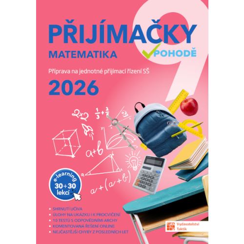 Přijímačky 9 Matematika + E-learning 2026