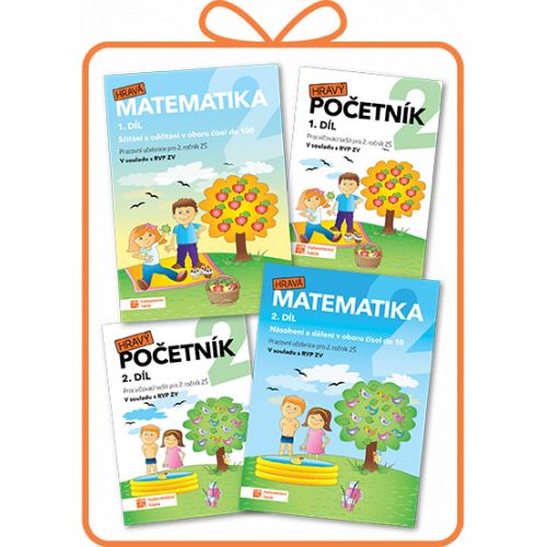 Balíček Hravá matematika 2 - přepracované vydání