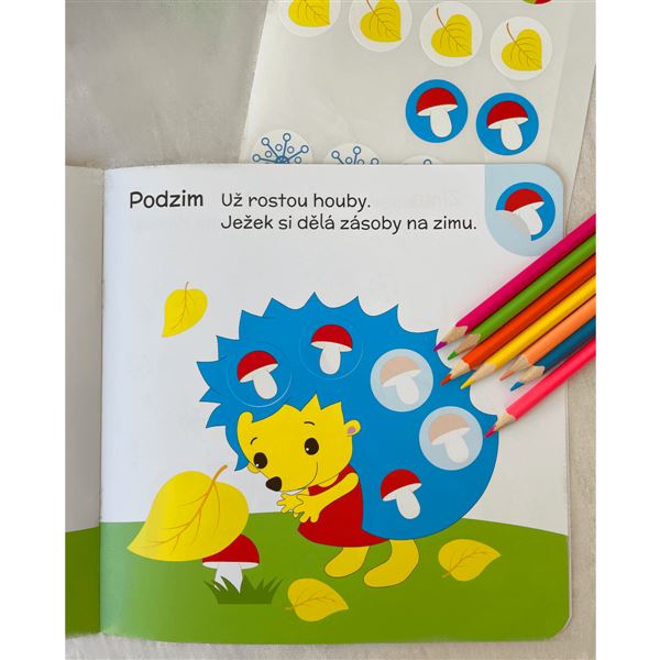 Poznávej a nalepuj - Čtyři roční období