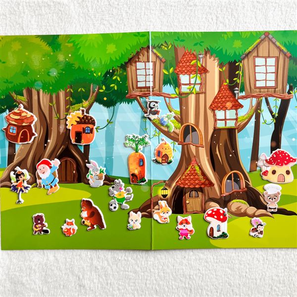 Tajemný svět pod zemí s 3D samolepkami