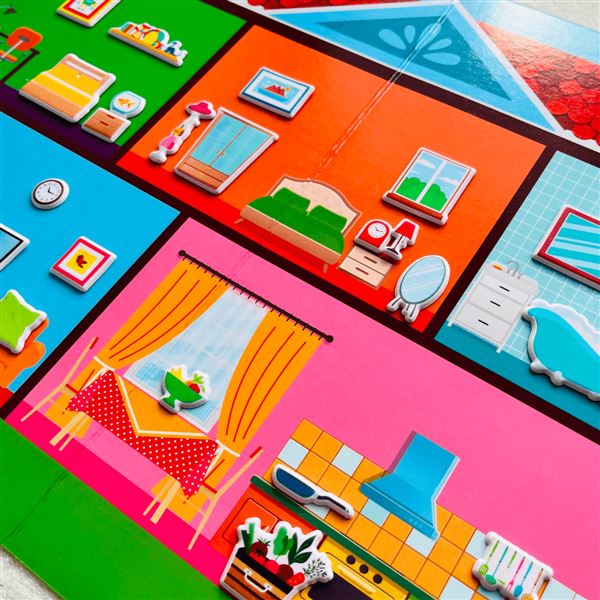 Můj domov s 3D samolepkami