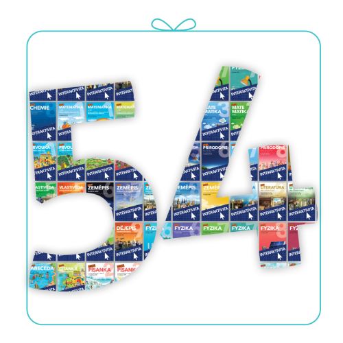 Balíček 54 interaktivních titulů pro 2. stupeň (na 1 rok)