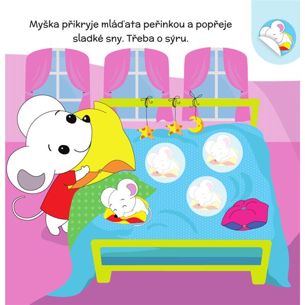 Poznávej a nalepuj: Jdeme do postýlky