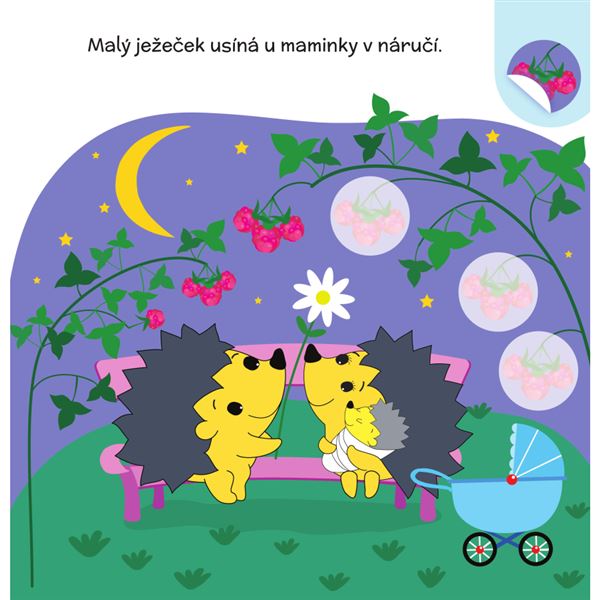 Poznávej a nalepuj: Jdeme do postýlky