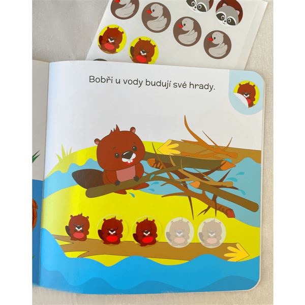 Poznávej a nalepuj: Kde žijí zvířátka?