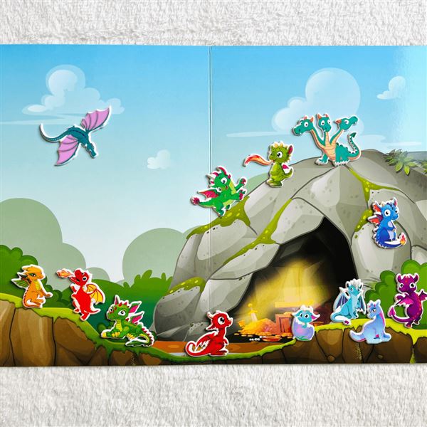 Pohádková země s 3D samolepkami